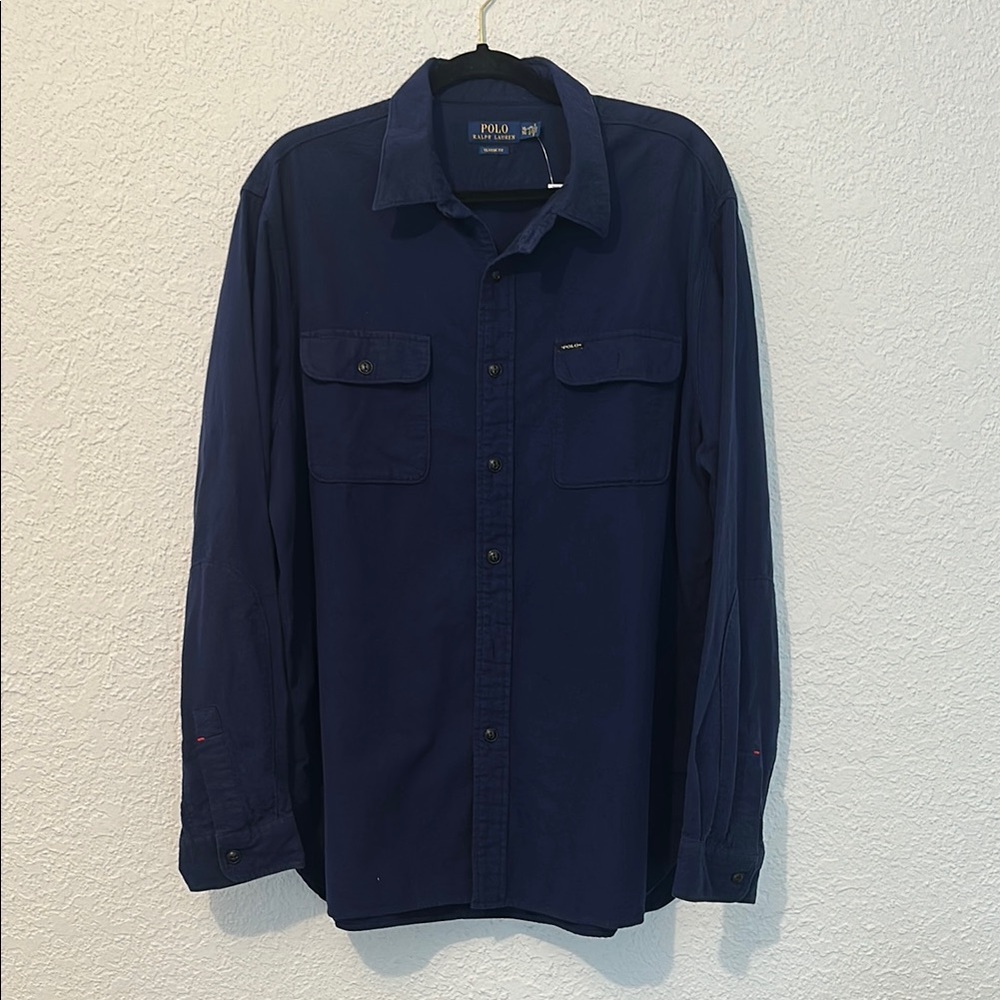 Ralph Lauren Classic Fit Dark Blue Shirt